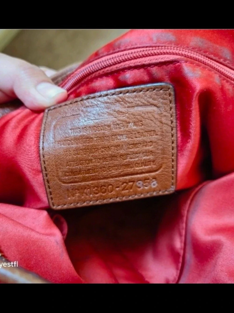 Coach madison distressed
